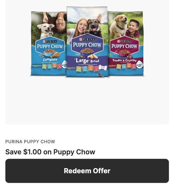 Get Tons of FREE Purina Coupons for Cat and Dog Food ($20 Value) June 4, 2025 Get Tons of FREE Purina Coupons for Cat and Dog Food ($20 Value)